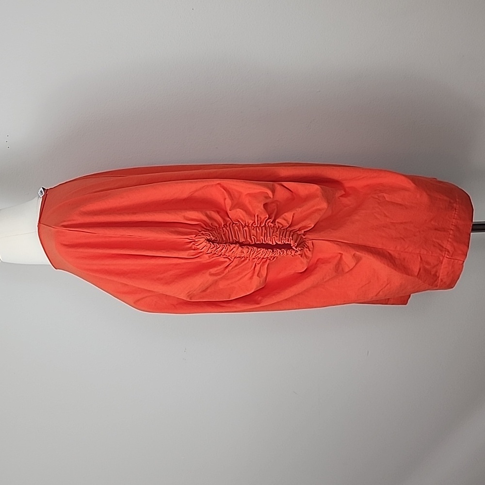 Zara Orange Blouson Oversized Tunic - Picture 3 of 8